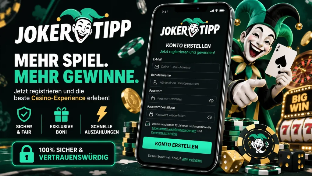 jokertipp anmelden